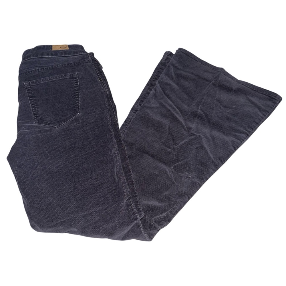 Ariat 29R Black Corduroy Flared Jeans